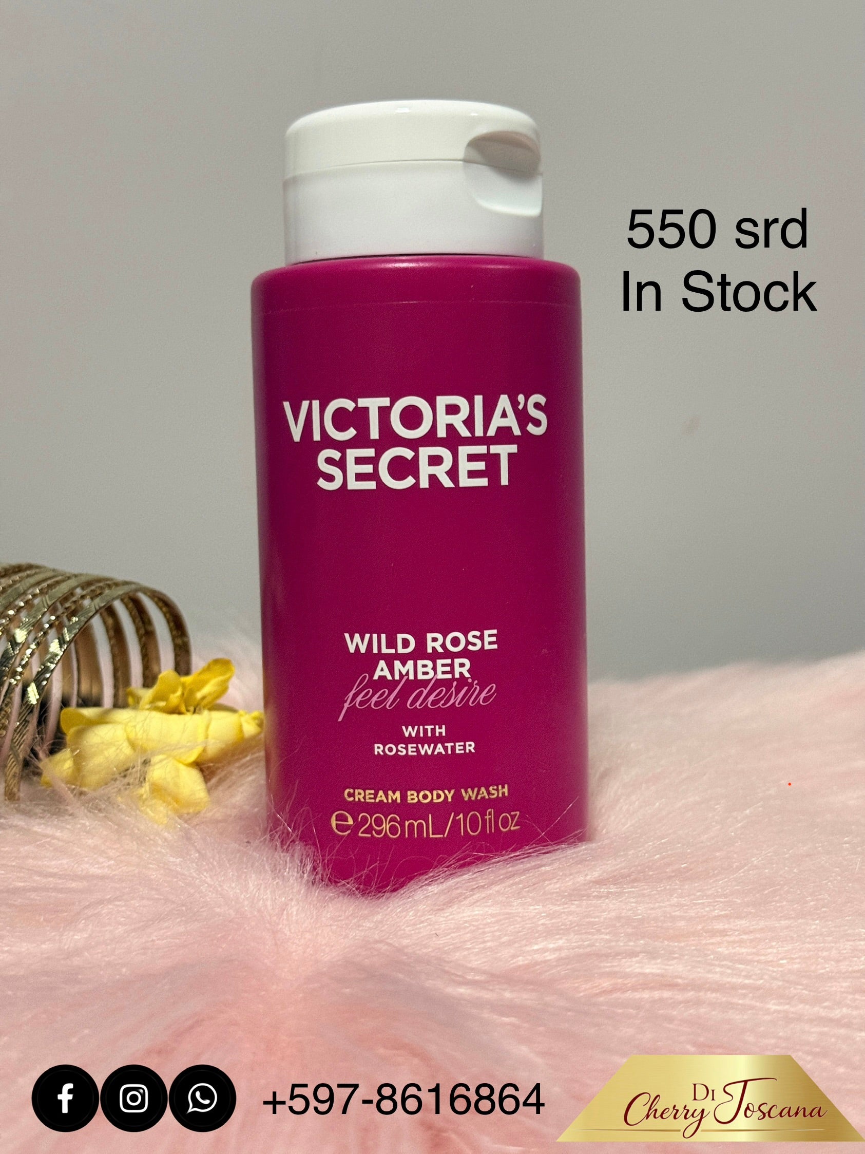 Victoria’s Secret Wild Rose Amber Body Wash