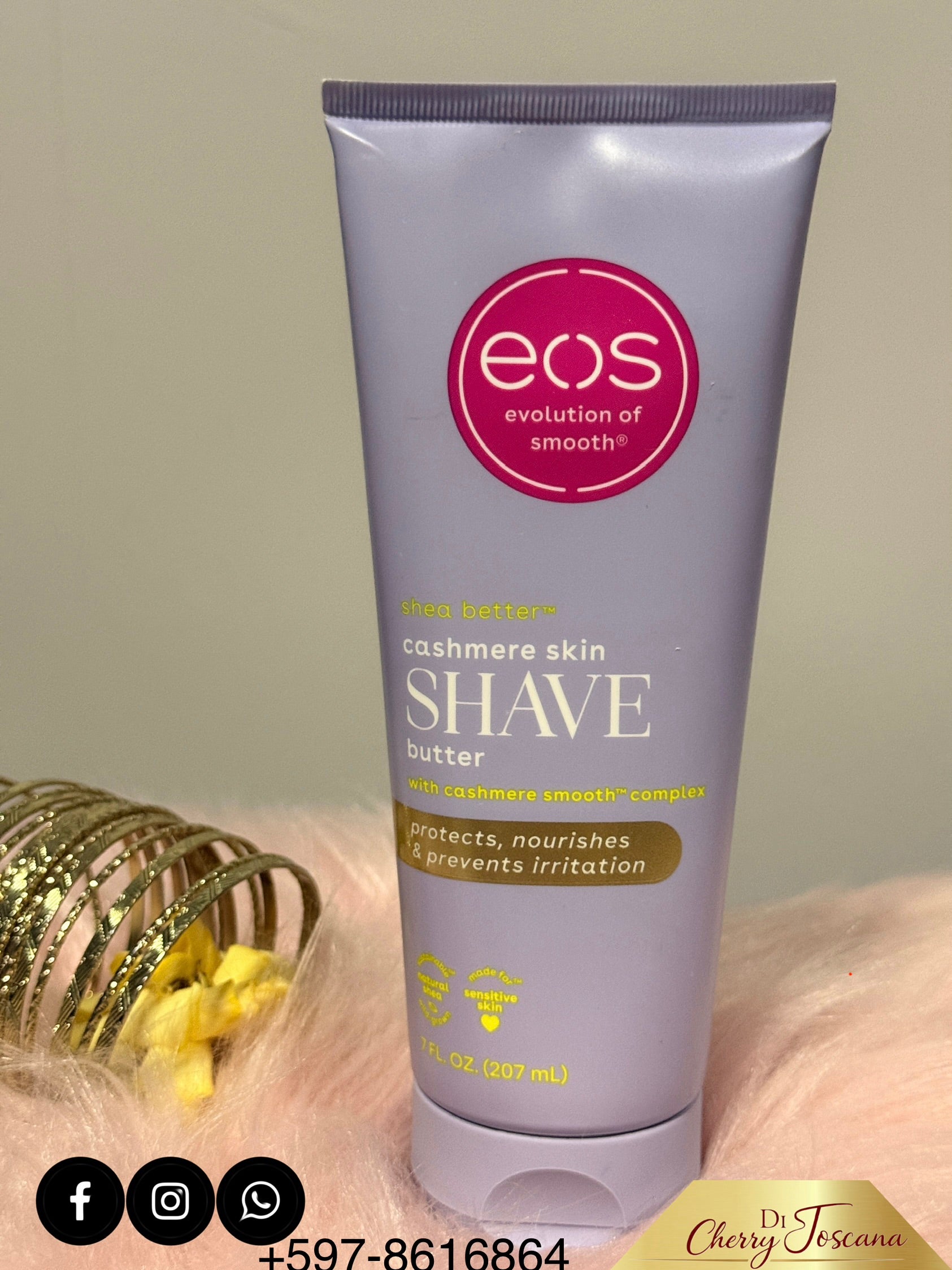 EOS Shave Butter Vanilla Cashmere