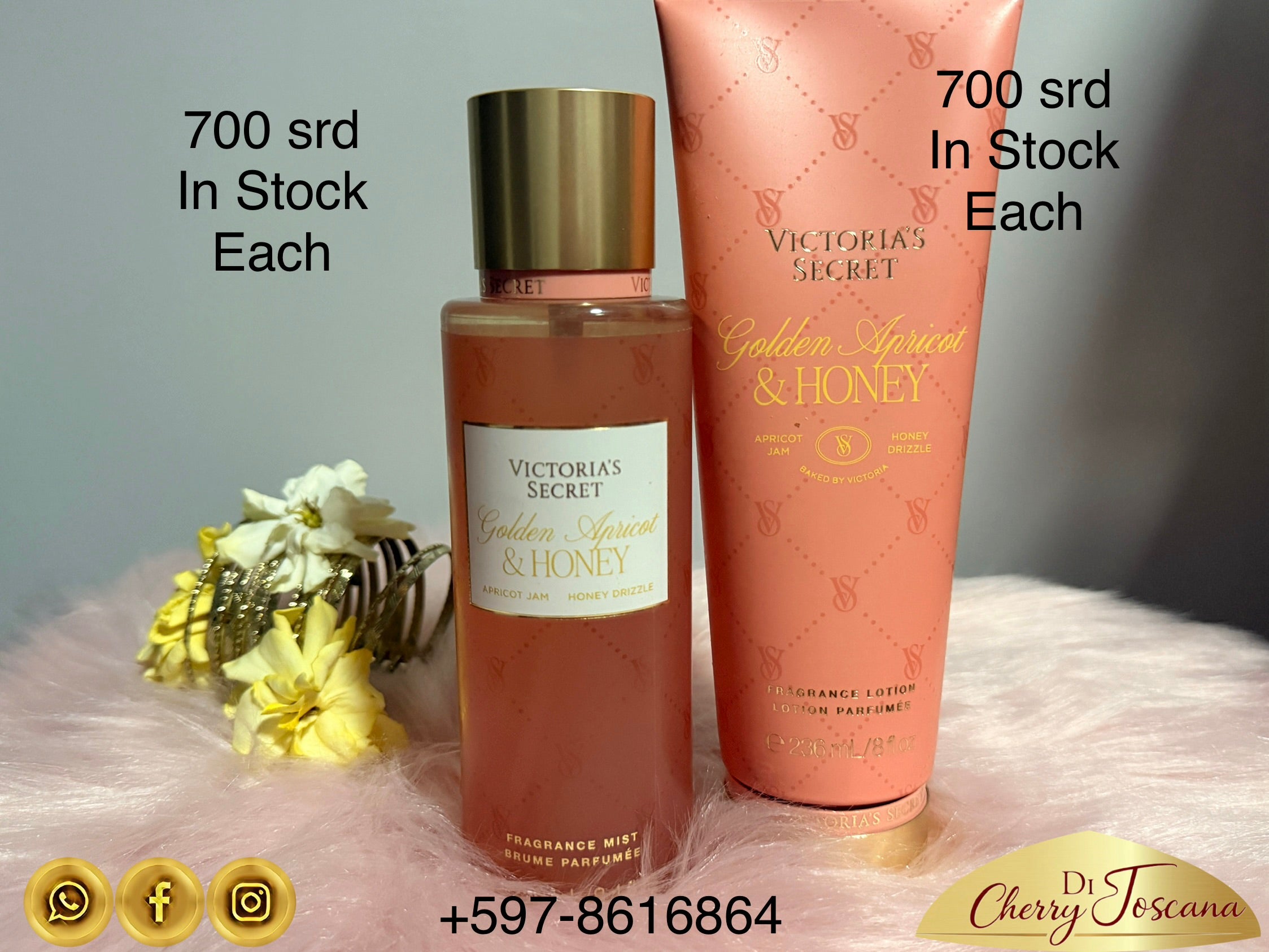 Victoria’s Secret. Golden Apricot & Honey. Mist&Lotion