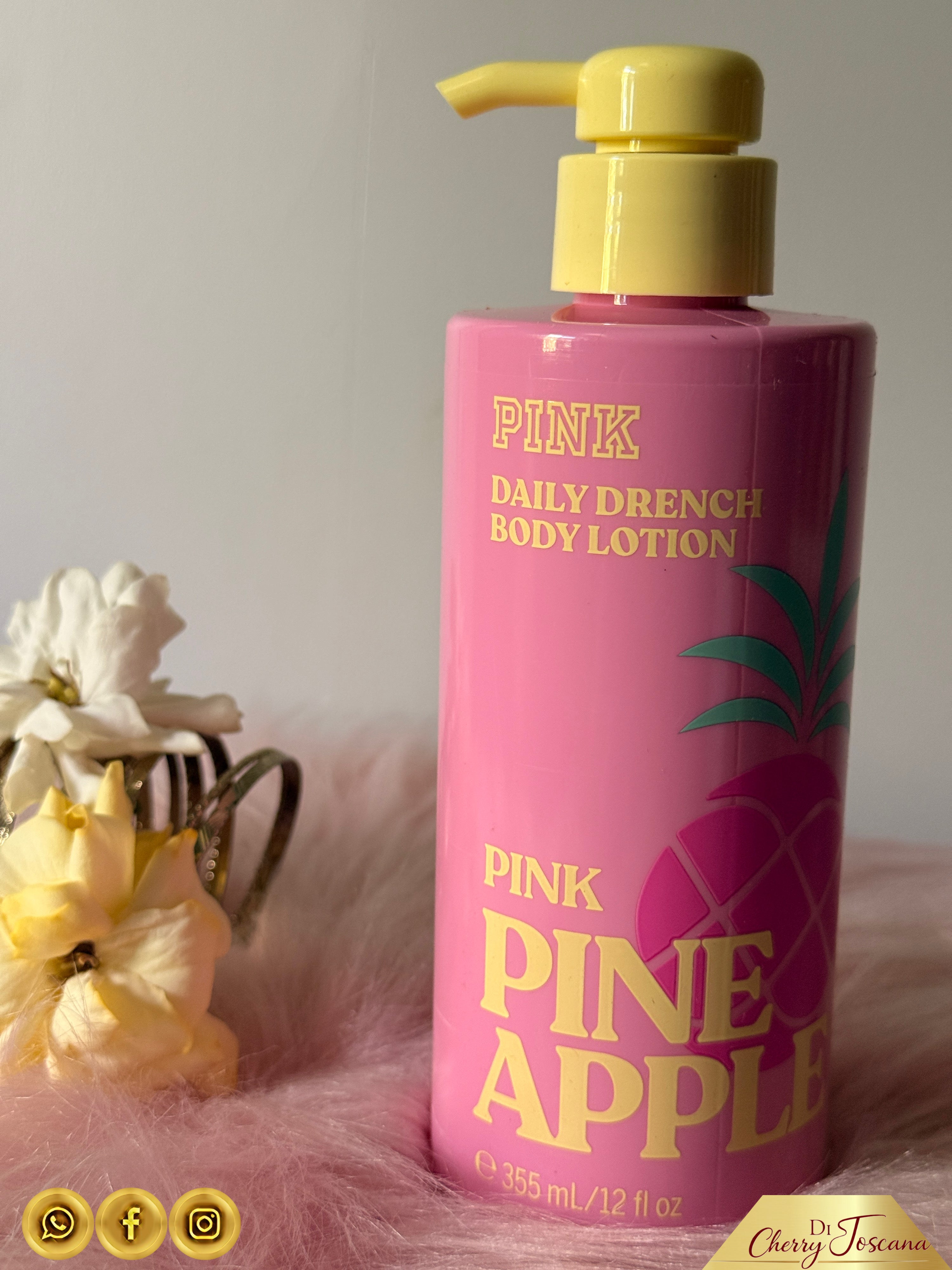 PINK Body lotion Pineapple