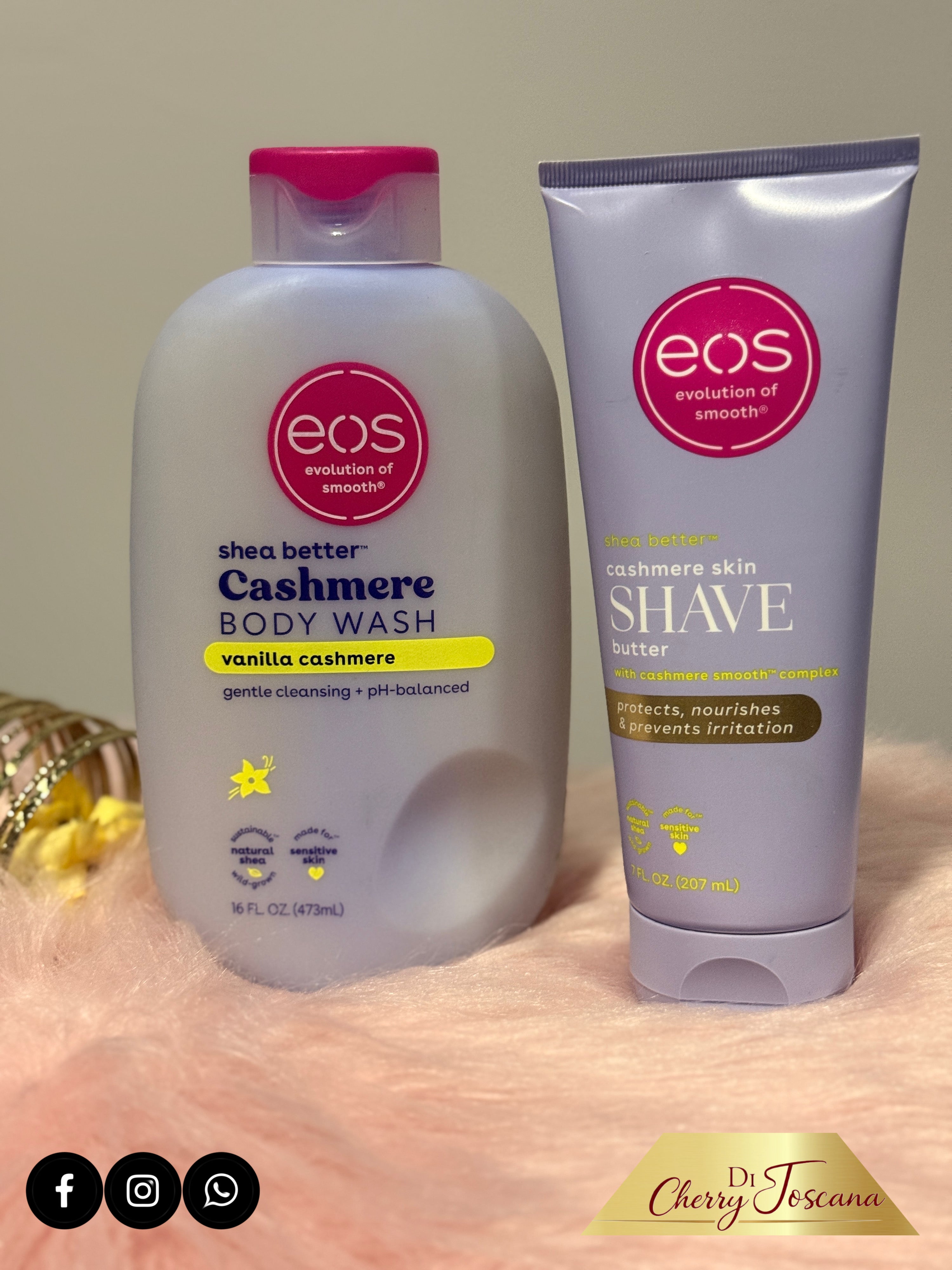 EOS Shave Butter Vanilla Cashmere