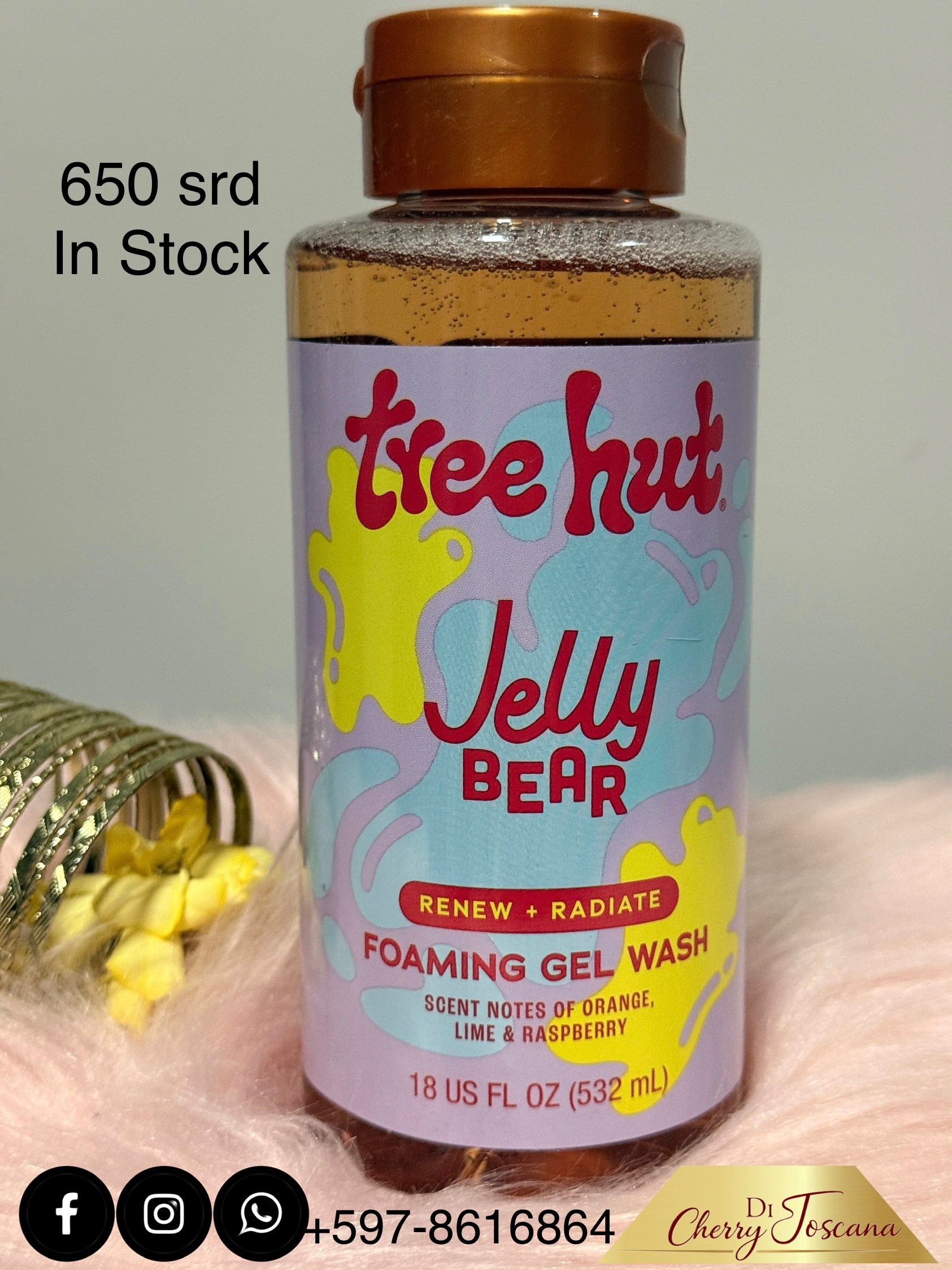 Tree Hut Body Wash Jelly Bear